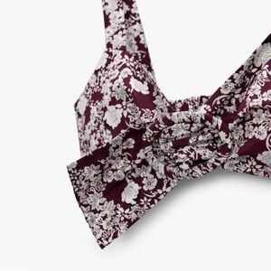 ZARA CROPPED BUCKLE TOP NWOT SMALL